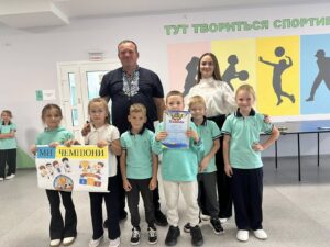 Змагання через учнів 2 класів